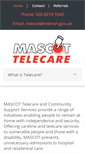 Mobile Screenshot of mascot-telecare.org.uk